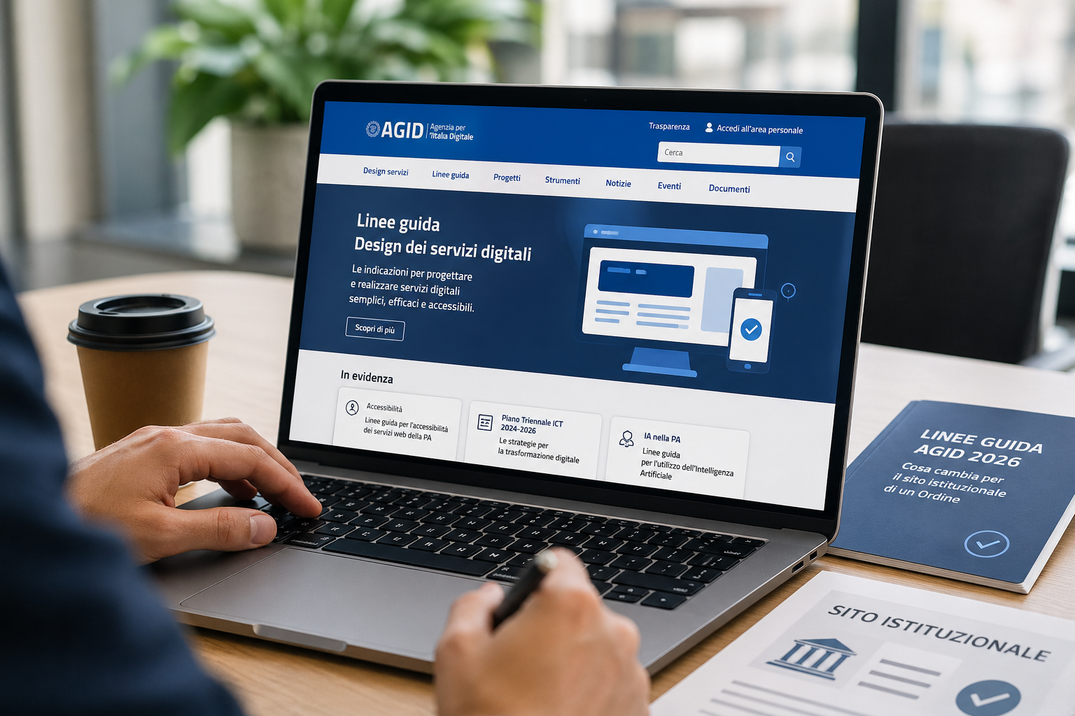 Linee guida AGID 2026: cosa cambia per il sito istituzionale di un Ordine